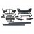 Kit carrosserie conversion BMW Série 3 G20 → Look M3 G80 - V1