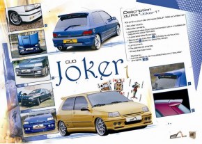 kit carrosserie "JOKER I" Esquiss'Auto pour Renault Clio 1 Standar