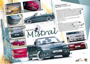 kit carrosserie "MISTRAL" Esquiss'Auto pour Peugeot 306 Cabriolet