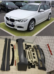 KIT CARROSSERIE PACK M POUR BMW SÉRIE 3 TOURING F31 2011 à 2015