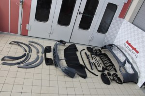 Kit carrosserie PORSCHE CAYENNE TURBO 2010-2014