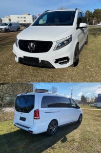 Kit carrosserie pour Mercedes Classe V Vito W447 type AMG
