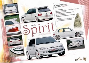 kit carrosserie "Spirit" Esquiss'Auto pour Peugeot 106 phase 2