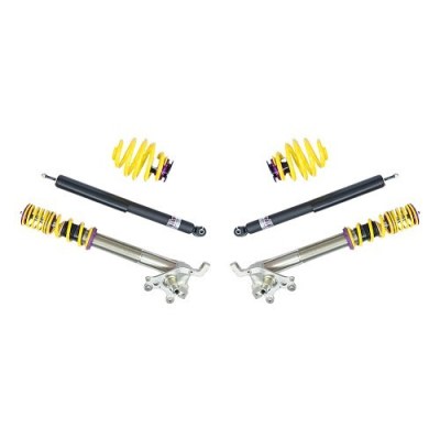 Kit combiné fileté KW version V1 line pour BMW Série 3 E30 (12/1981-02/1994) - avec porte moyeu intégré