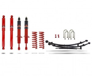 KIT DE SUSPENSION PEDDERS REHAUSSE +30/40MM TARAGE CONFORT POUR FORD RANGER