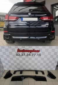Diffuseur arrière M Performance pour BMW X5 F15 Pack M noir brillant