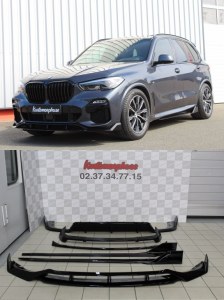 kit carrosserie pour BMW X5 G05 Pack M noir brillant 