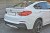 LAME CENTRAL ARRIÈRE SPLITTER BMW X4 M-PACK (avec une barre verticale)