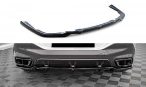 Lame Centrale Arrière Splitter avec une barre verticale BMW X6 Pack M G06