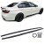  Lame de bas de caisse M Performance BMW serie 3 F30 F31 Pack M Noir Brillante