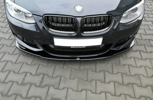 lame de pare choc avant BMW série 3 E92 E93 LCI 2010 à 2013 Facelift Pack M V1