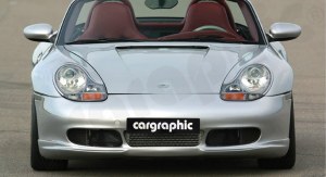 Lame de pare choc avant Cargraphic Porsche Boxster 986