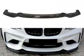 lame de pare choc avant carbone look pour BMW Série 2 M2 F87