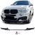 Lame de pare-chocs avant look M-Performance pour BMW X6 F16 (2014-2019)- Noir Brillant