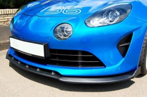 Lame de spoiler avant Clubsport noir brillant Alpine A110 / A110S