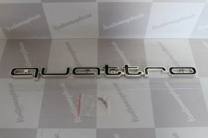 Logo Quattro pour calandre Audi