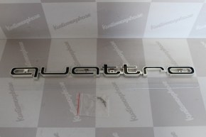 Logo Quattro pour calandre Audi
