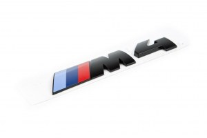 Logo de malle Noir BMW F82 M4