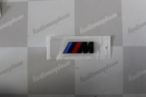 Logo ///M Noir Brillant Grand Model