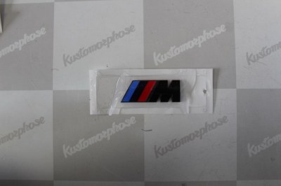 Logo ///M Noir Brillant Grand Model