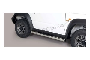 Marche Pieds Chrome Rond Suzuki Jimny 