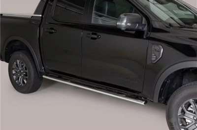 Marche Pieds Ovale Chrome Ford Ranger Double Cab