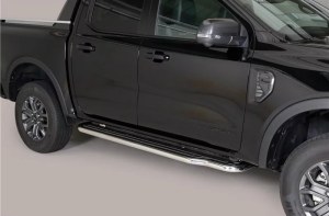 Marche Pieds Chrome Ford Ranger Double Cab