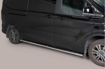 Marche Pieds Ovale Chrome Ford Transit Custom