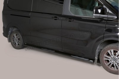 Marche Pieds Ovale Noir Ford Transit Custom 