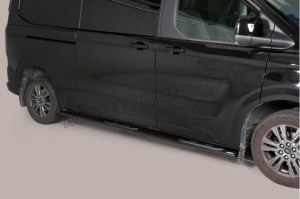 Marche Pieds Ovale Noir Ford Transit Custom 