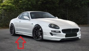 Bas de caisse Maserati 4200 GT 