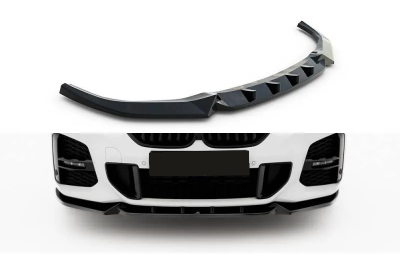 Lame de pare choc avant BMW X1 F48 LCI Facelift 2019-2022 Pack M