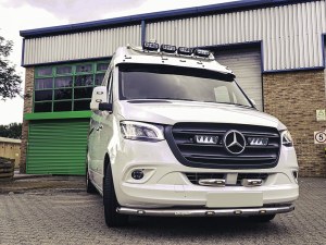 Mercedes Sprinter (2018+) Projecteurs à LED de calandre hautes performances Triple-R 750 Elite