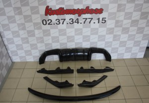  Pack 2 carbone Splitter avant, Splitter bas de caisse, diffuseurs arrière, aileron BMW M2 F87