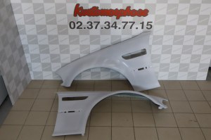 Paire d'aile avant pour véritable BMW M3 E46 type OEM