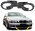 Paire de cache antibrouillard BMW E39 Pack M