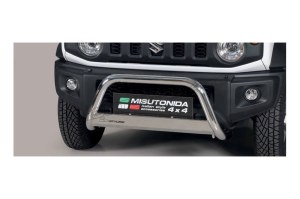 Pare-buffle Chrome avec barre Suzuki Jimny - 63mm