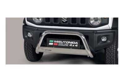 Pare-buffle Chrome avec barre Suzuki Jimny - 63mm