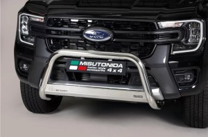 Pare-buffle Chrome avec barre Ford Ranger Double Cab 63mm
