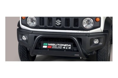 Pare-buffle Noir avec barre Suzuki Jmny - 63mm