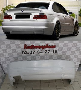 PARE-CHOCS ARRIÈRE E46 COUPE & CABRIO LOOK M3 