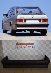 Pare choc arrière 16S Mercedes 190 W201