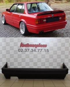 Pare choc arrière bmw E30 M-TECH II Plastique ABS