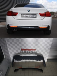 Pare choc arrière BMW F36 gran coupé Pack M