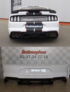 Pare choc arrière Ford Mustang look shelby GT500