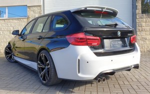 Pare choc arrière look M2 BMW serie 3 F31 touring 