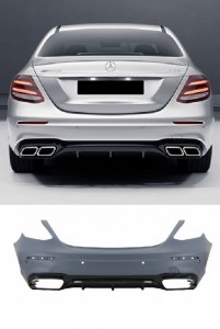 Pare choc arrière Mercedes classe E W213 2016 à 2019 look E63 AMG