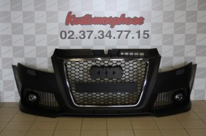 Pare choc av Audi A3 look RS3 calandre chrome 08-2012