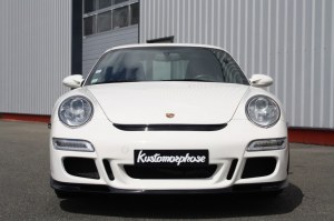 Pare-choc avant 997 Look GT3 MKI avec smiley et lame monobloc