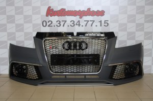 Pare choc av Audi A3 Type RS3 avec calandre Chrome 08-2012